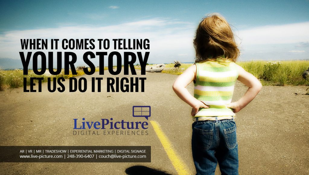 When it comes to telling your story