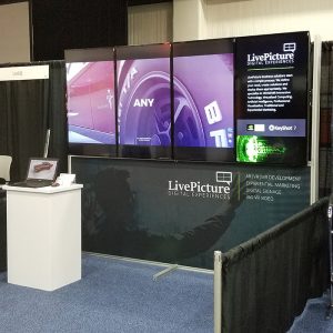 Digital Trade Show Display